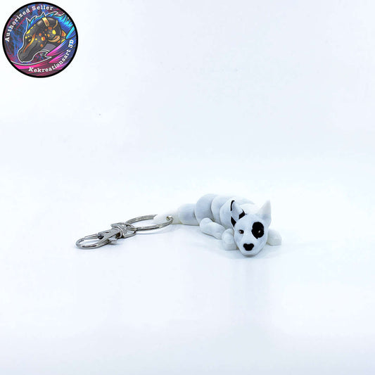 Terrier Group Dog Keychain Zipper Pull Flexi Fidget Cute Puppy Articulating 3D