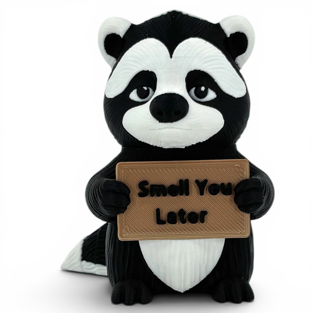Animals With A Serious Attitude Desk Decor Figurines Holding Rude Sarcastic Humor Signs