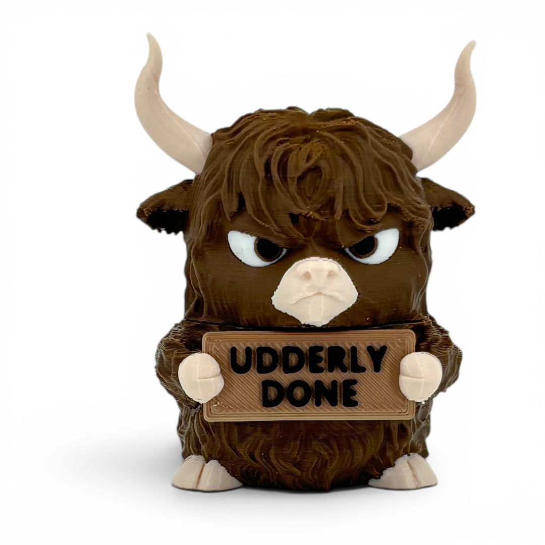 Animals With A Serious Attitude Desk Decor Figurines Holding Rude Sarcastic Humor Signs