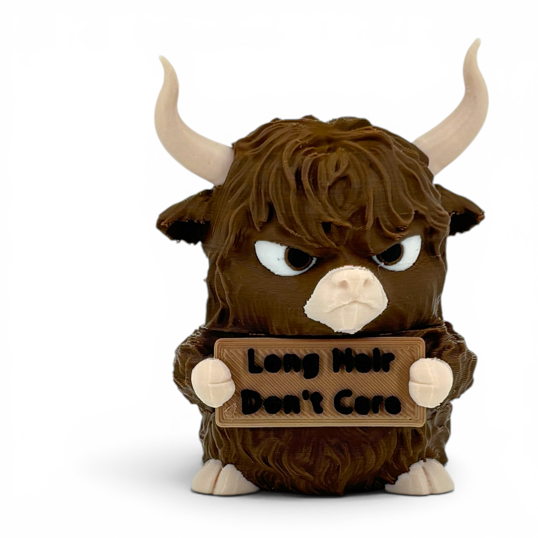 Animals With A Serious Attitude Desk Decor Figurines Holding Rude Sarcastic Humor Signs