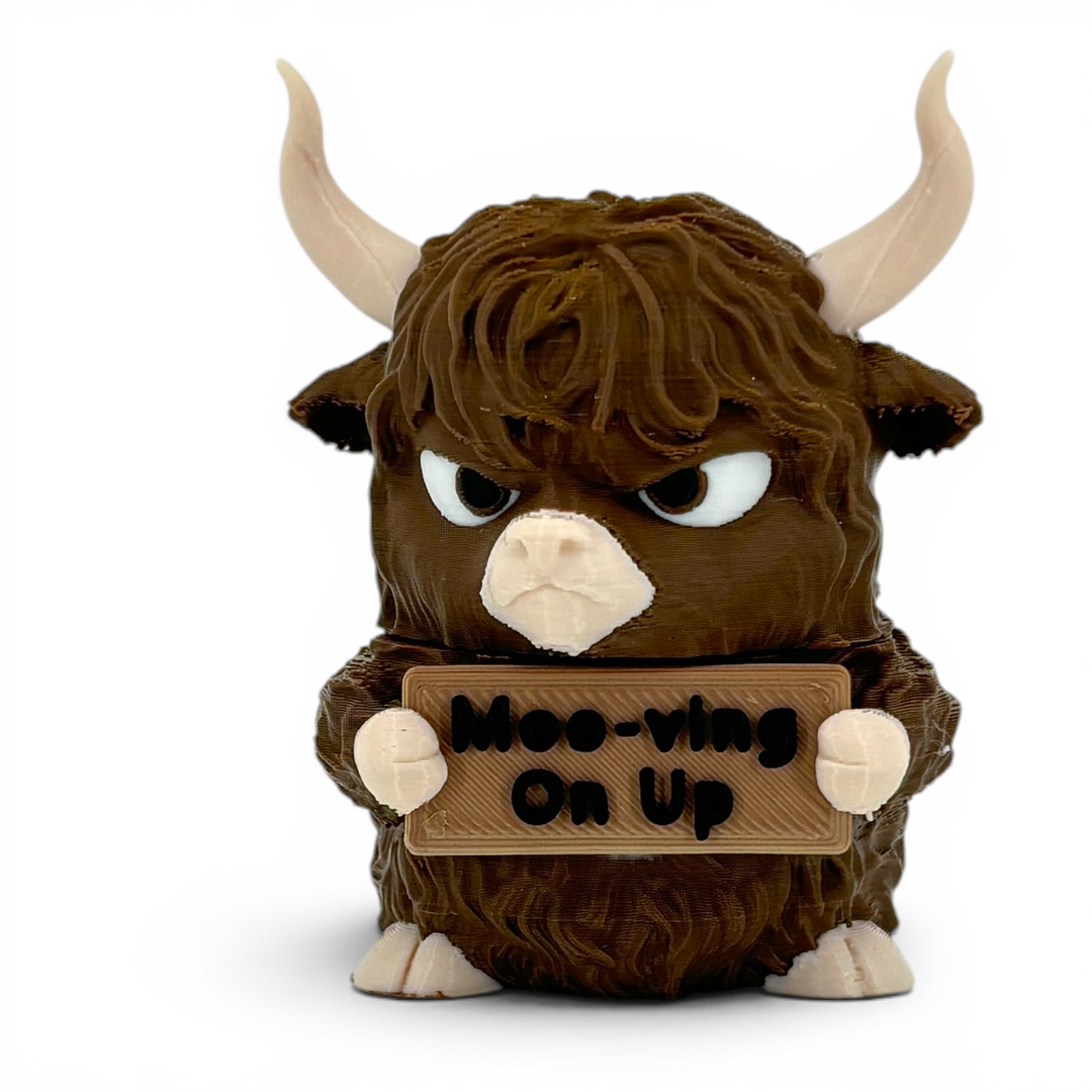 Animals With A Serious Attitude Desk Decor Figurines Holding Rude Sarcastic Humor Signs