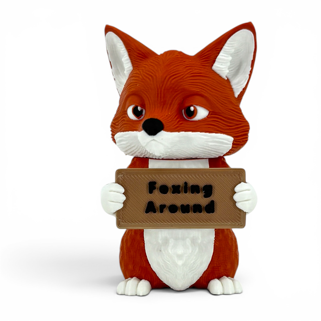 Animals With A Serious Attitude Desk Decor Figurines Holding Rude Sarcastic Humor Signs