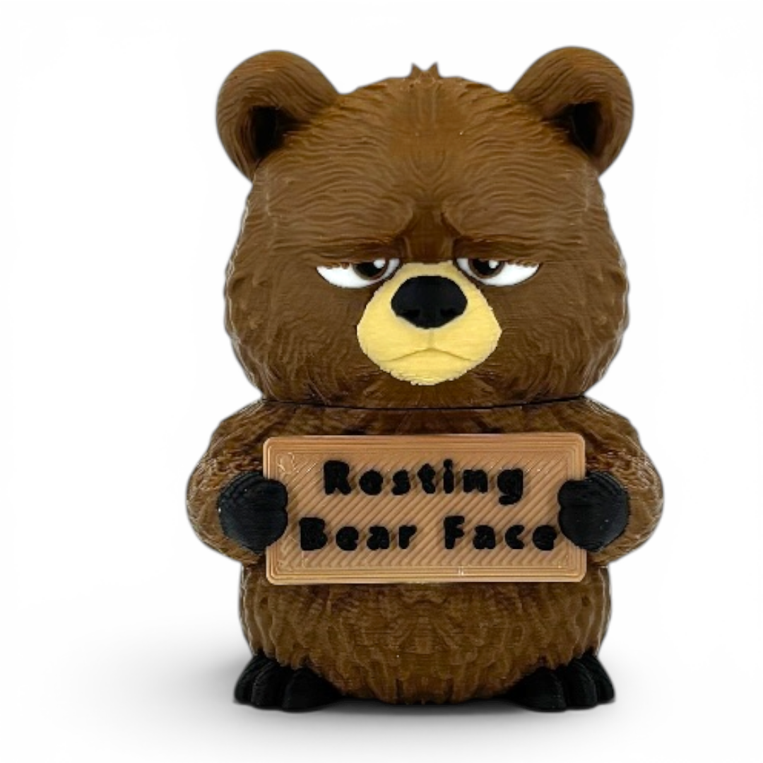 Animals With A Serious Attitude Desk Decor Figurines Holding Rude Sarcastic Humor Signs