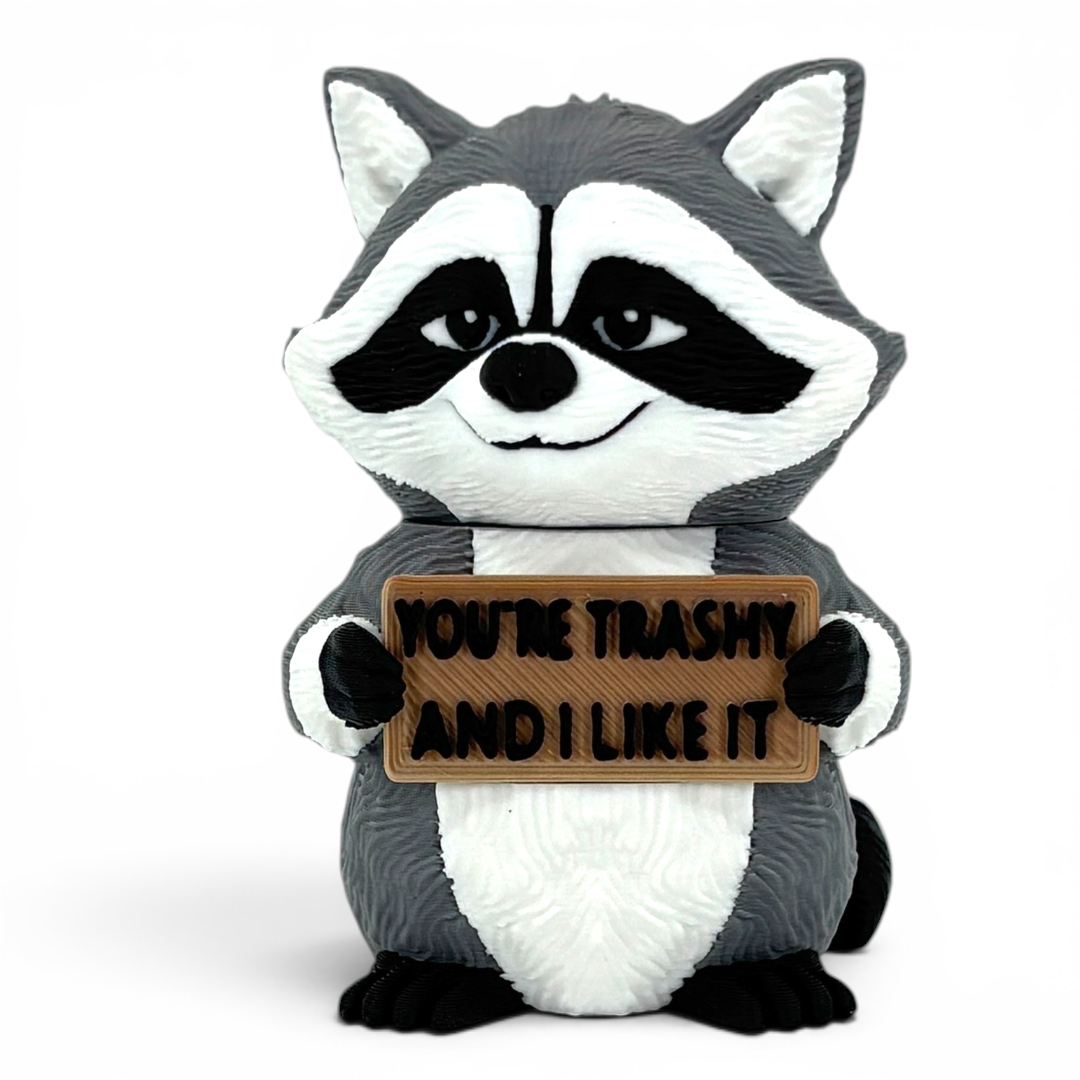 Animals With A Serious Attitude Desk Decor Figurines Holding Rude Sarcastic Humor Signs