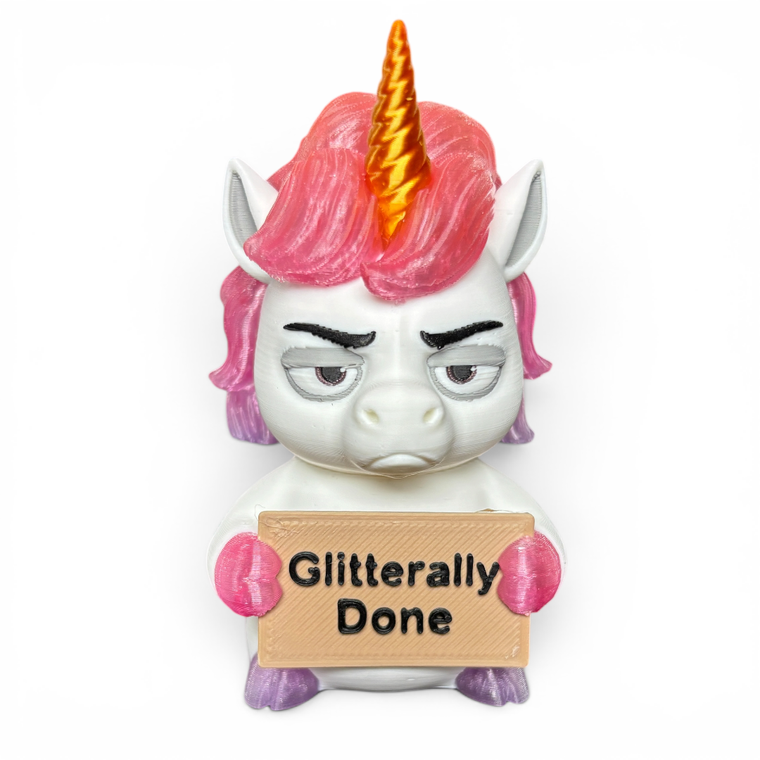 Animals With A Serious Attitude Desk Decor Figurines Holding Rude Sarcastic Humor Signs
