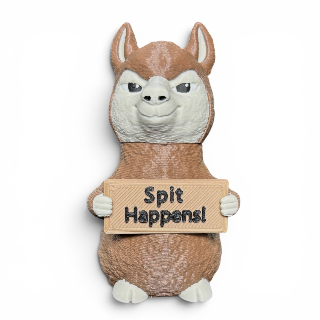 Animals With A Serious Attitude Desk Decor Figurines Holding Rude Sarcastic Humor Signs