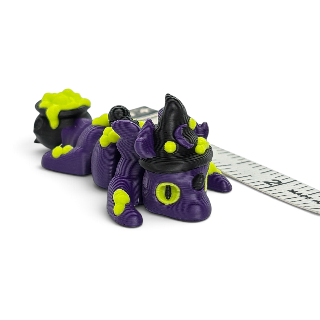 Mini Flexi Friends - Pocket Fidget Animals for Travel, School, Desk