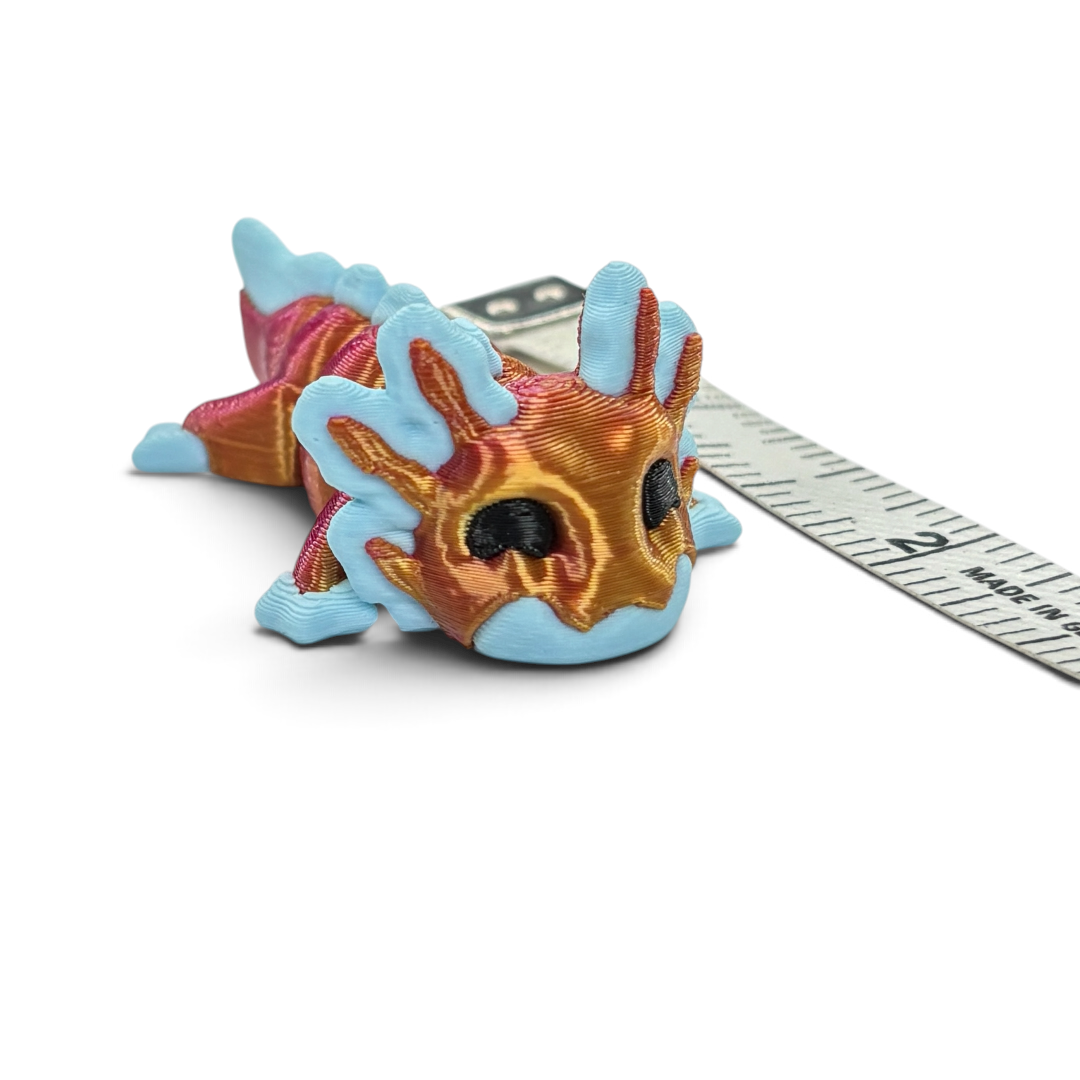 Mini Flexi Friends - Pocket Fidget Animals for Travel, School, Desk