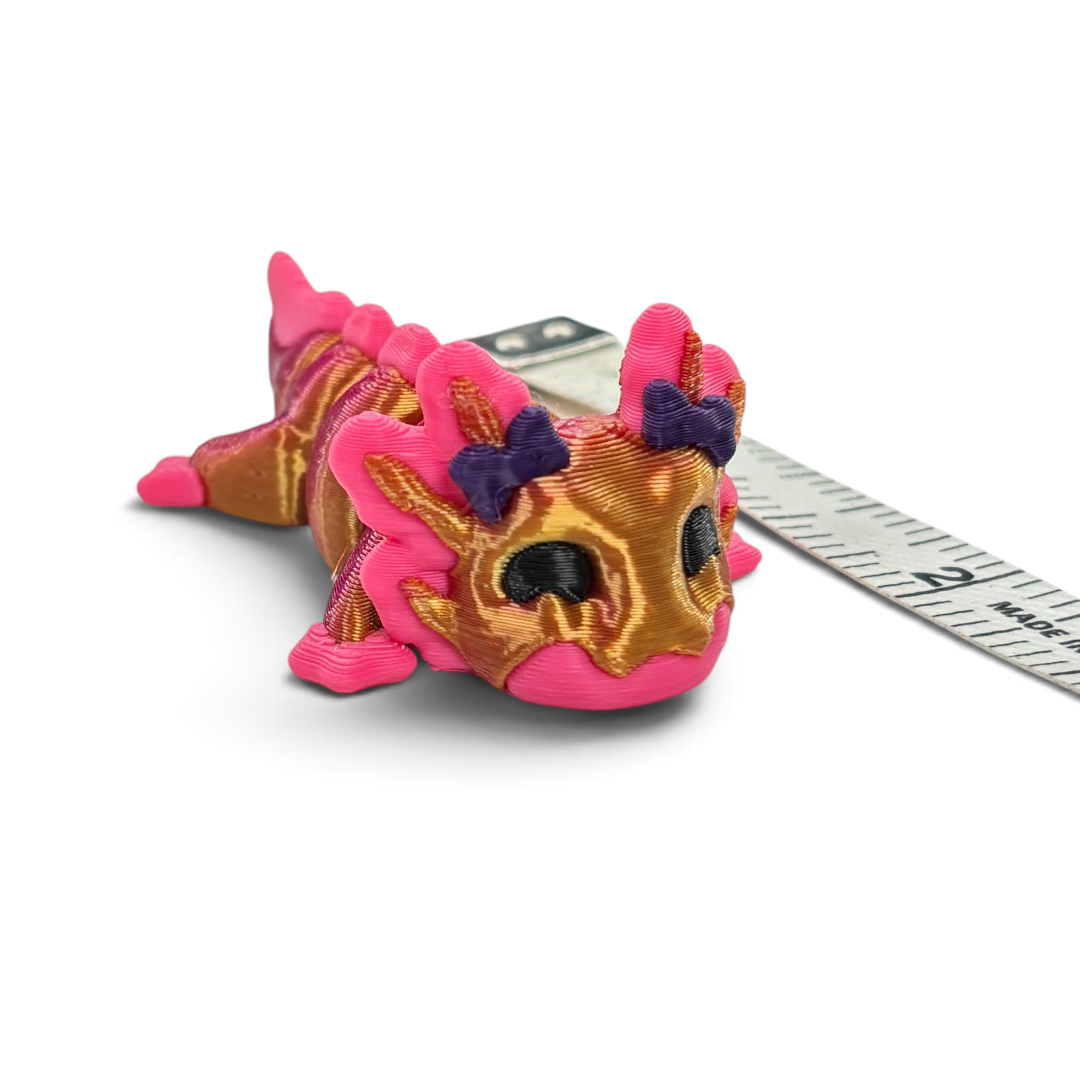 Mini Flexi Friends - Pocket Fidget Animals for Travel, School, Desk