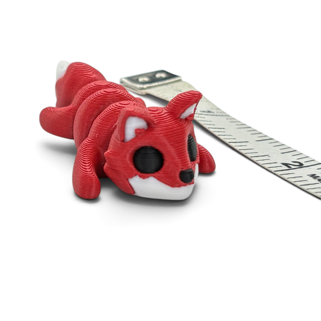 Mini Flexi Friends - Pocket Fidget Animals for Travel, School, Desk