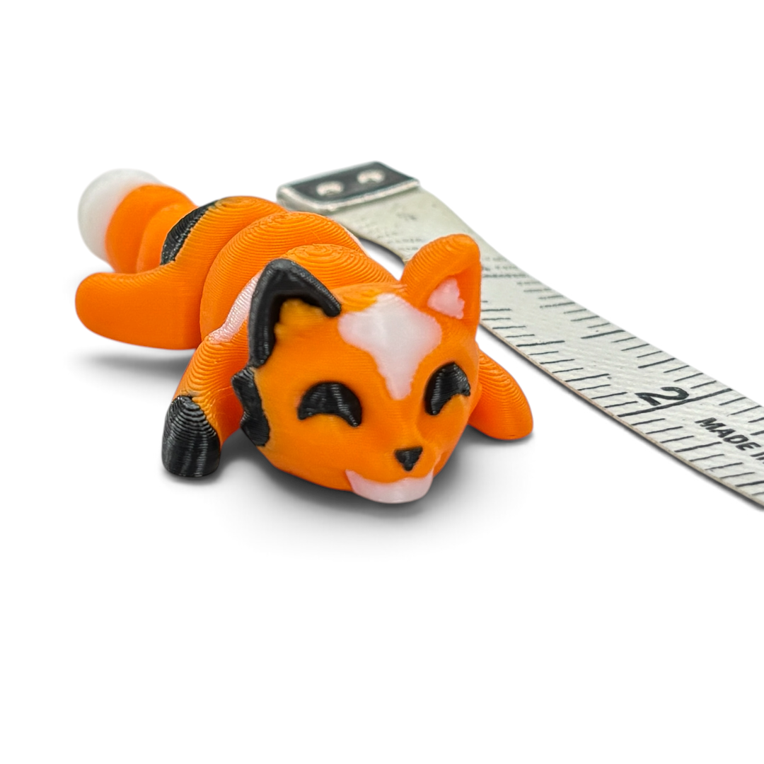 Mini Flexi Friends - Pocket Fidget Animals for Travel, School, Desk