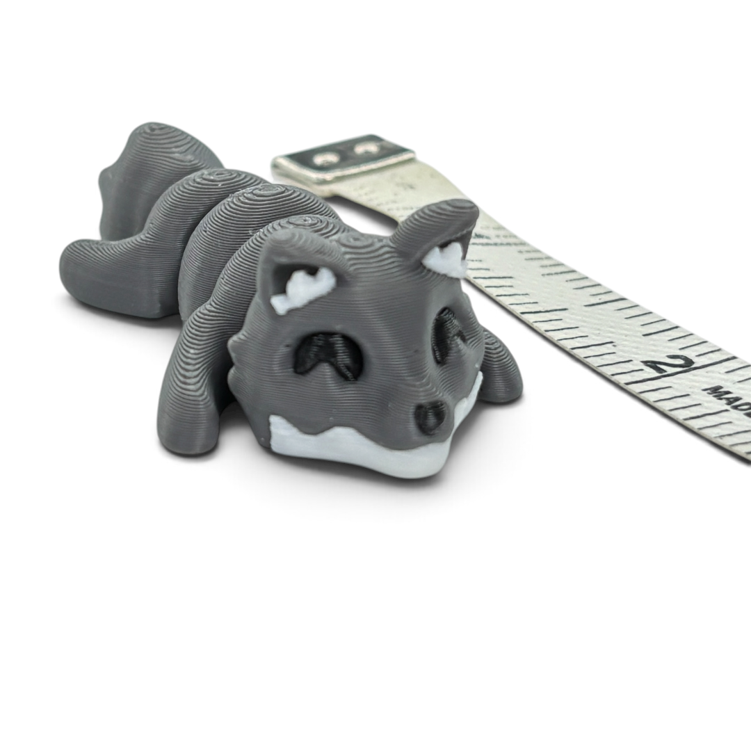 Mini Flexi Friends - Pocket Fidget Animals for Travel, School, Desk